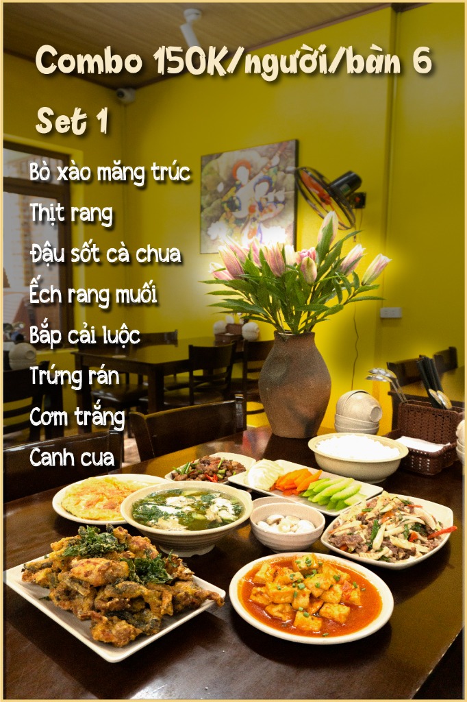 Combo 150k/người/bàn 6 - Set 1